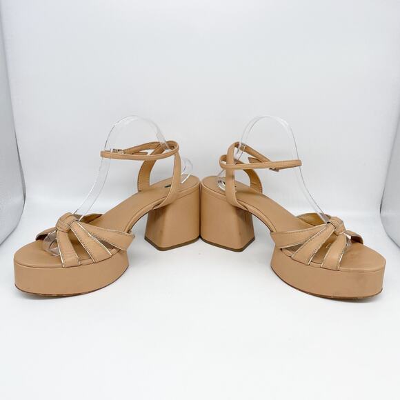 Vince Camuto Women's Freesie Platform Sandals Sandstorm Tan Size 11M - Picture 6 of 13